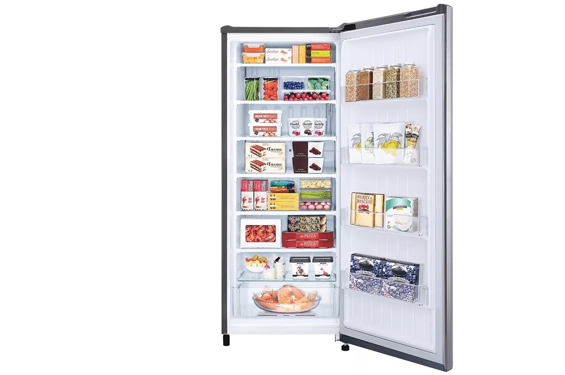 Congelador Vertical No Frost Inox 186x595 LG