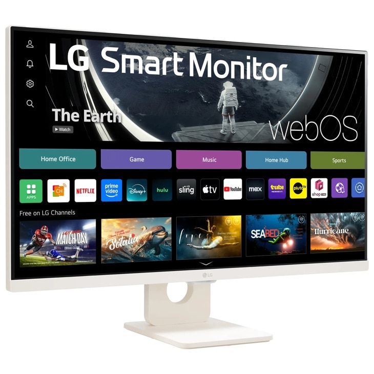 25" MyView Smart Monitor Full HD IPS with webOS and Built-in Speakers
