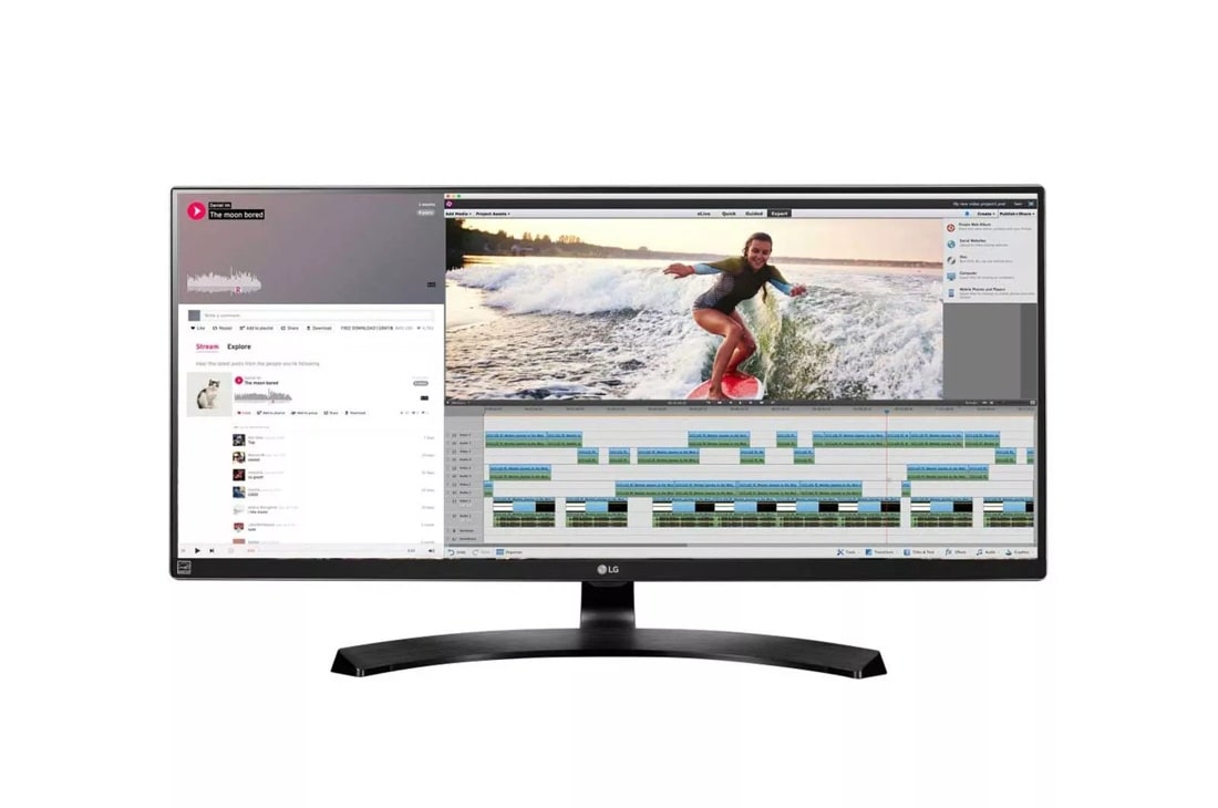 34" Class 21:9 UltraWide® QHD IPS LED Monitor (34" Diagonal)