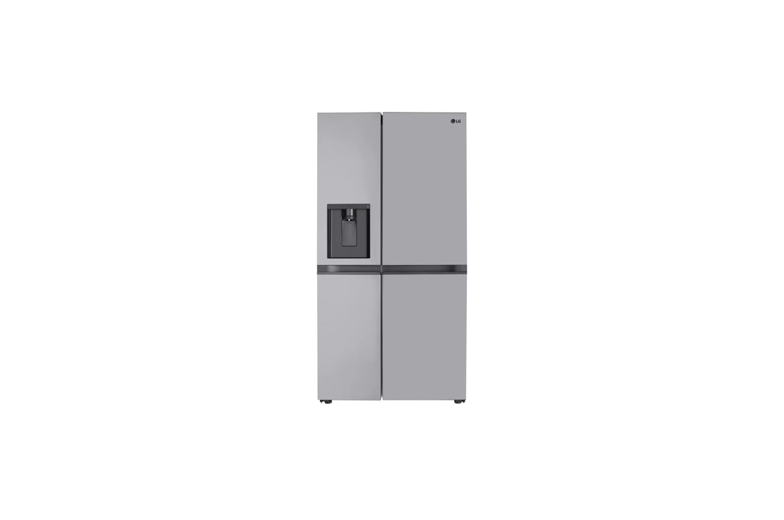 28 cu. ft. side by side refrigerator front view 