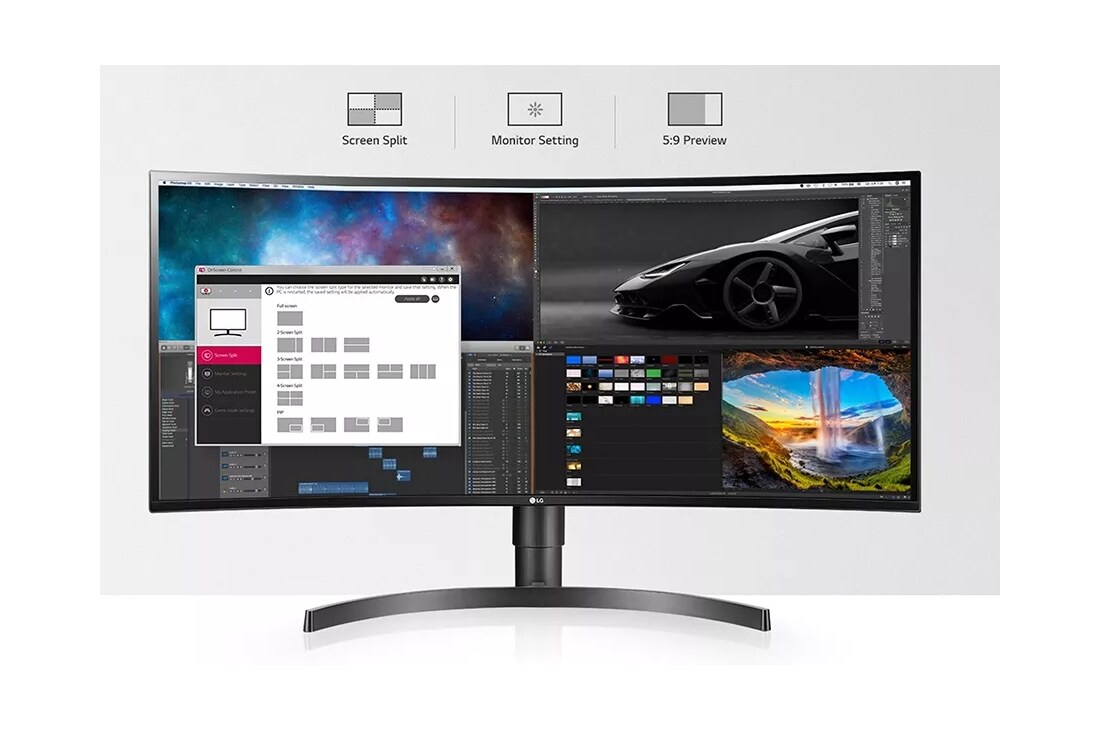 LG 34WN80C-B 34 Inch 21:9 UltraWide™ WQHD IPS HDR10 USB