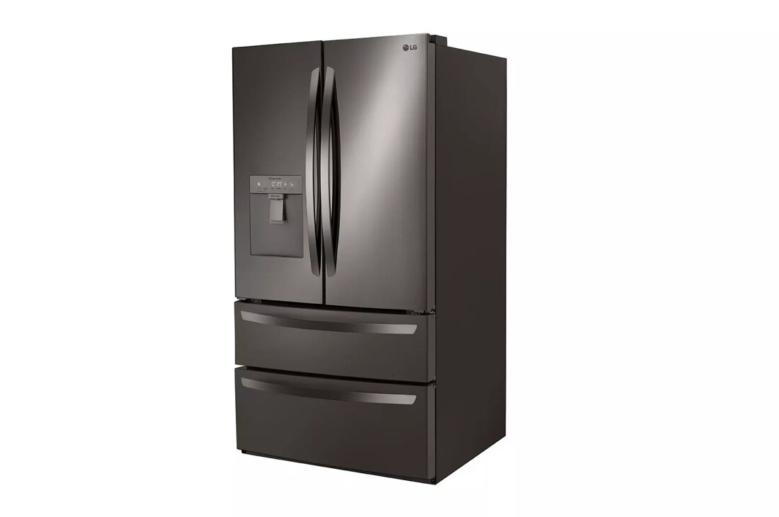 29 cu. ft. french door refrigerator right side angle view