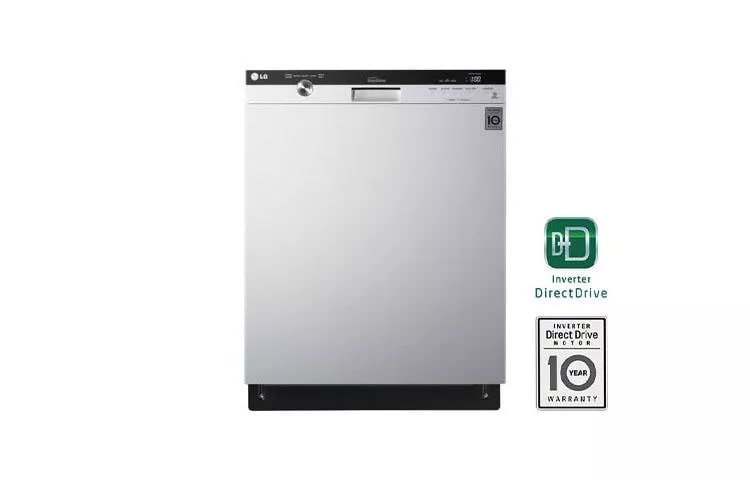 LG LDS5540WW Front Control Dishwasher with EasyRack Plus LG USA