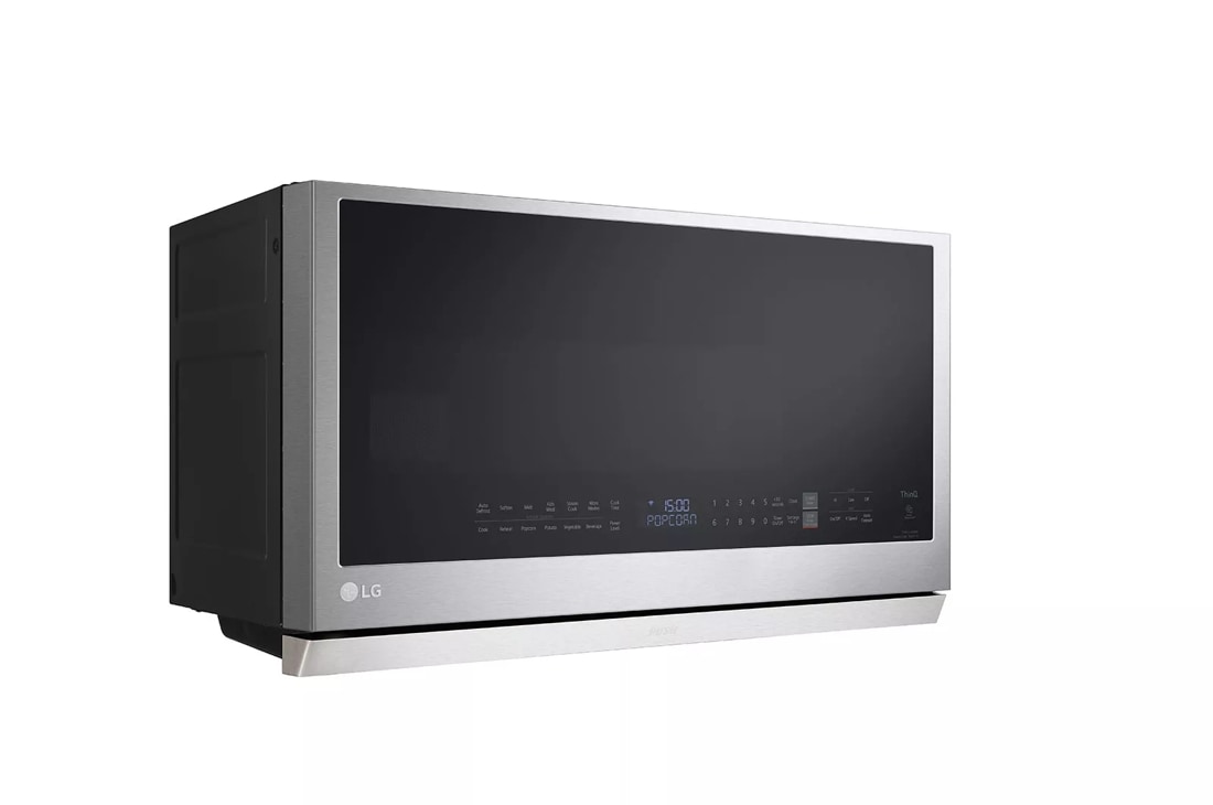 LG 2.1 Cu. ft. Smart Over-the-range Microwave with ExtendaVent 2.0 Stainless Steel