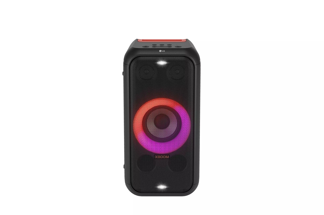 LG XBOOM XL5 Portable Tower Speaker with 200W of Power and Multi-Ring  Lighting with up to 12 Hrs of Battery Life