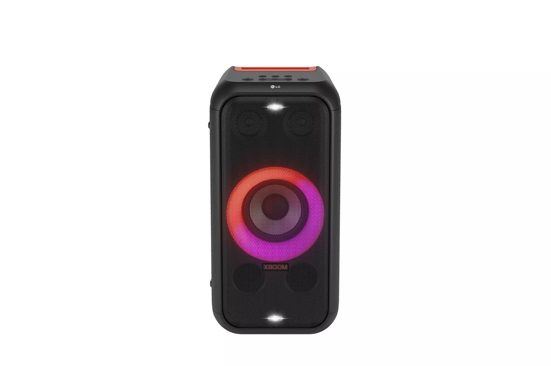 LG XBOOM XL5 Portable Tower Speaker with 200W of Power and Multi-Ring Lighting with up to 12 Hrs of Battery Life