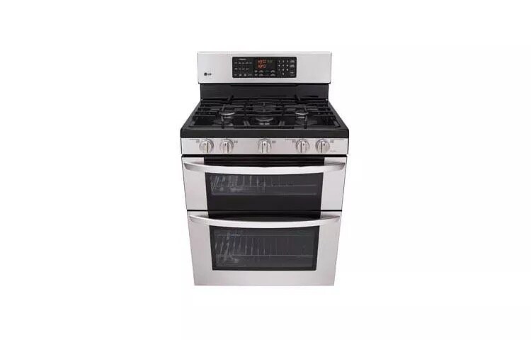 6.1 cu. ft. Capacity Gas Double Oven Range