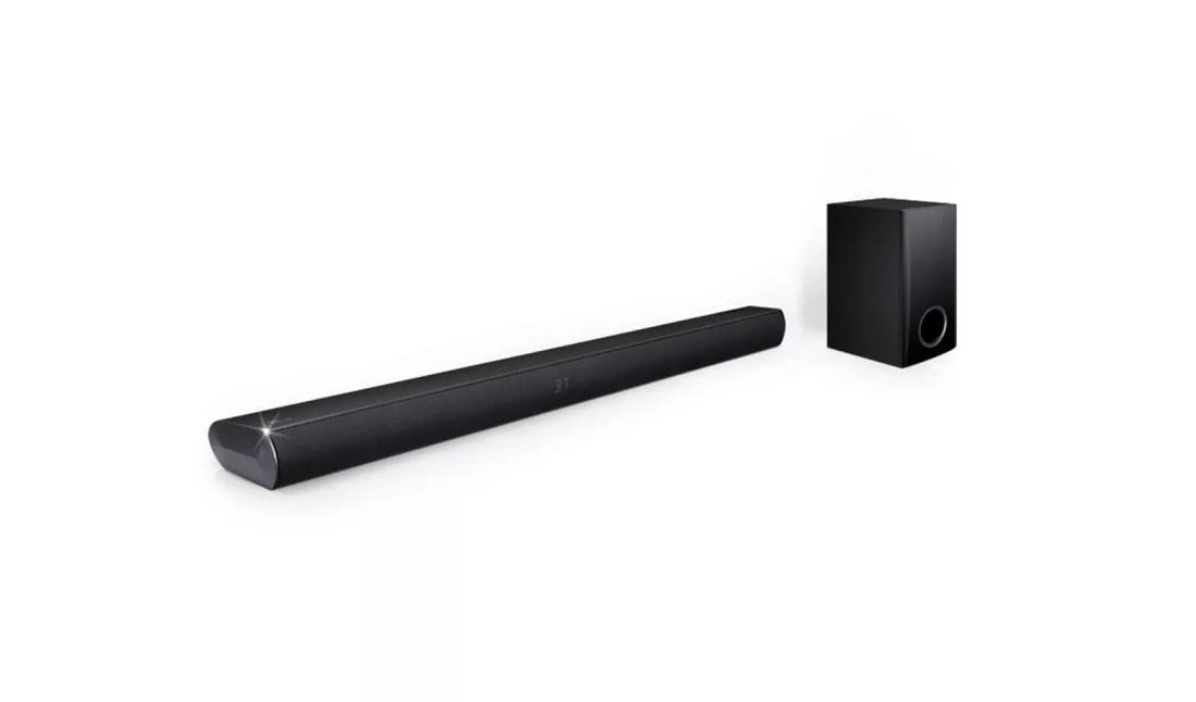 120W 2.1ch Sound Bar with Subwoofer and Bluetooth® Connectivity