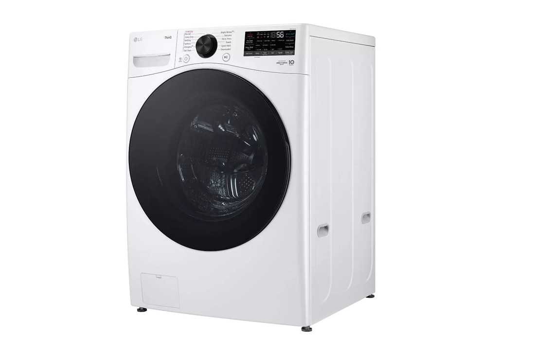 LG 5.0 cu. ft. Mega Capacity Smart Front Load Electric All-in-One Washer  Dryer Combo with TurboWash360 WiFi in Black Steel WM6998HBA - The Home Depot