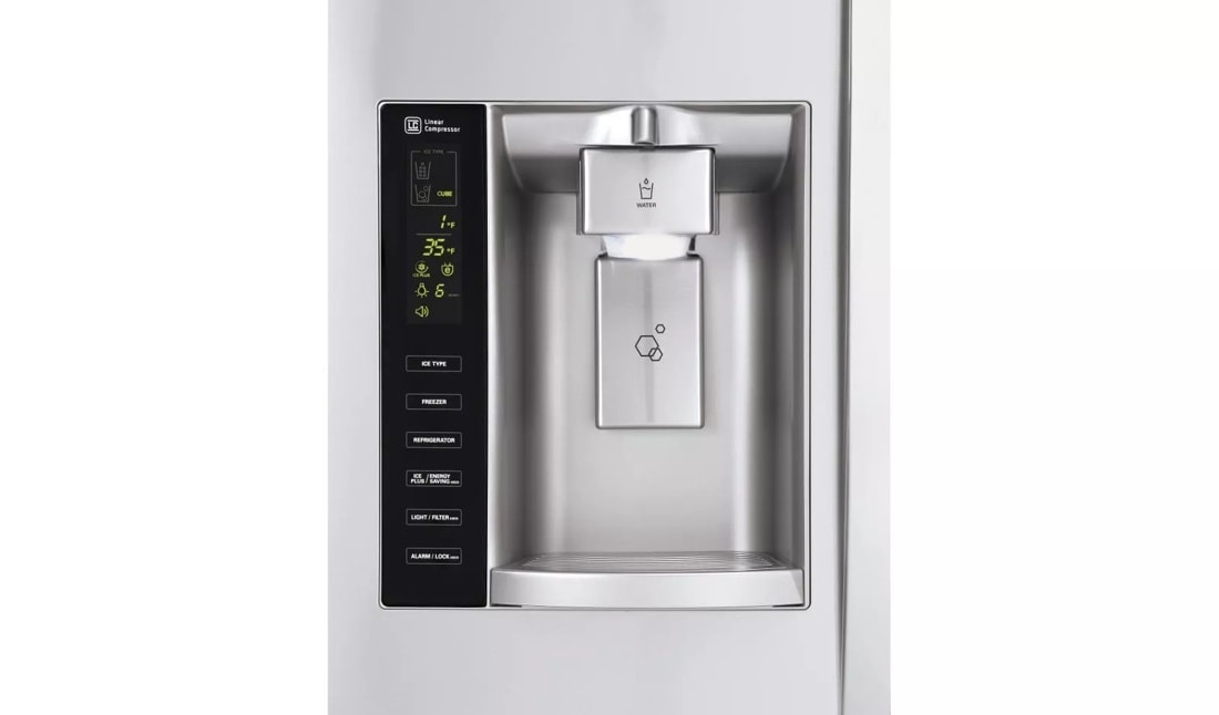 LG 22 cu. ft. Smart wi-fi Enabled Side-by-Side Counter-Depth