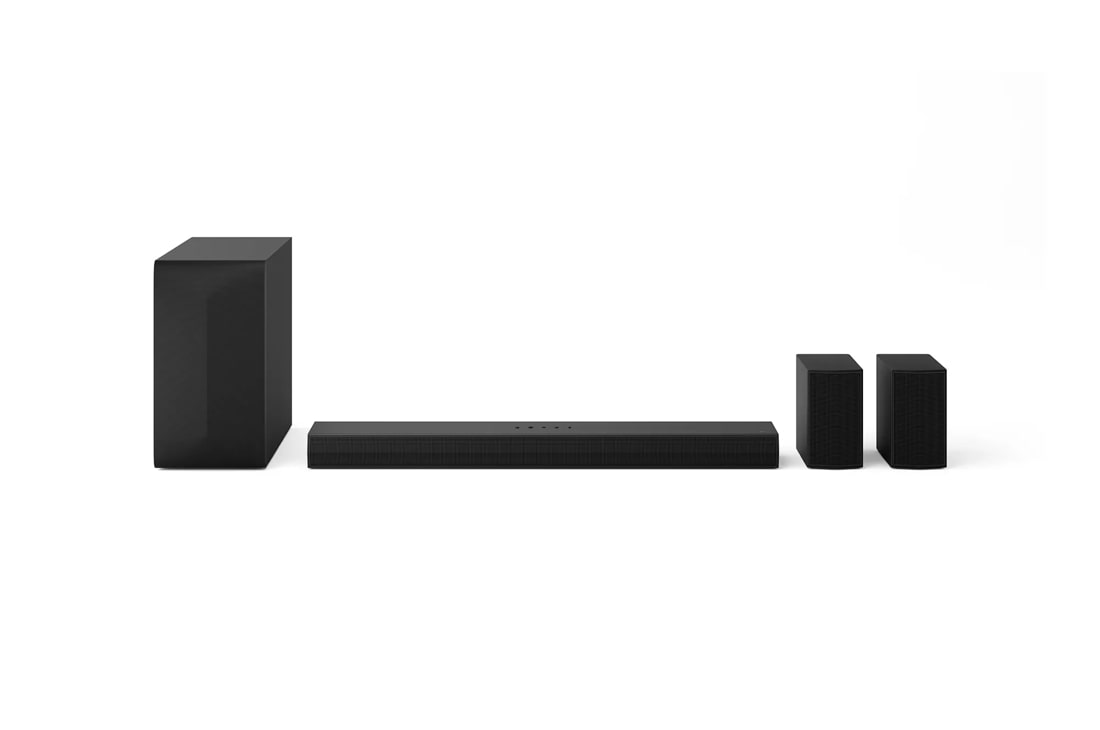 LG Soundbar for TV 5.1 Channel with Dolby Audio and Rear Speakers