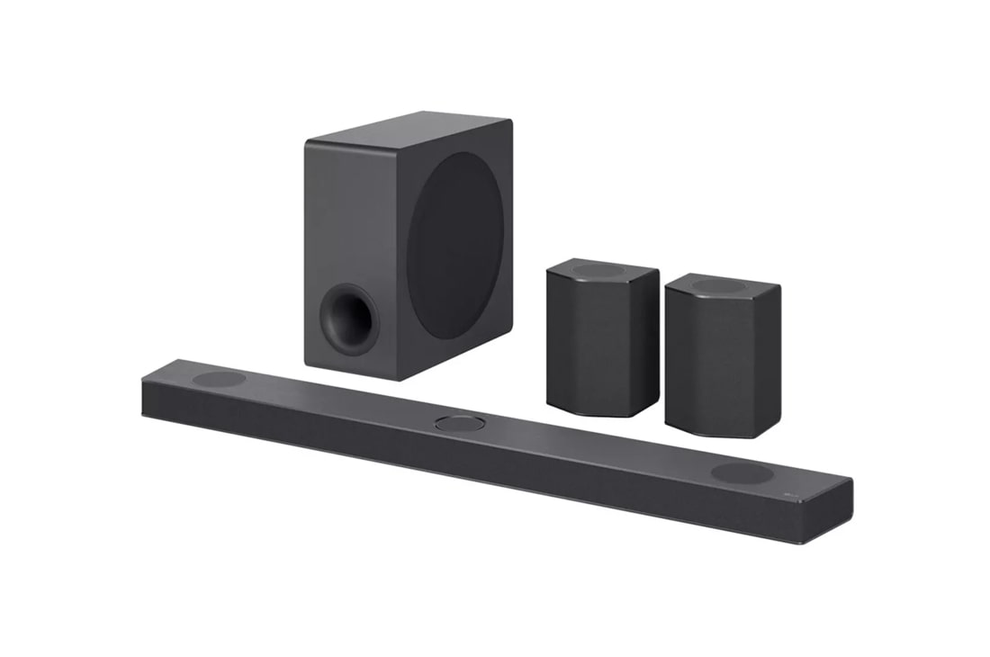 LG 5.1.2 Channel Soundbar with Wireless Subwoofer, Dolby Atmos and DTS:X  Black S75QR - Best Buy