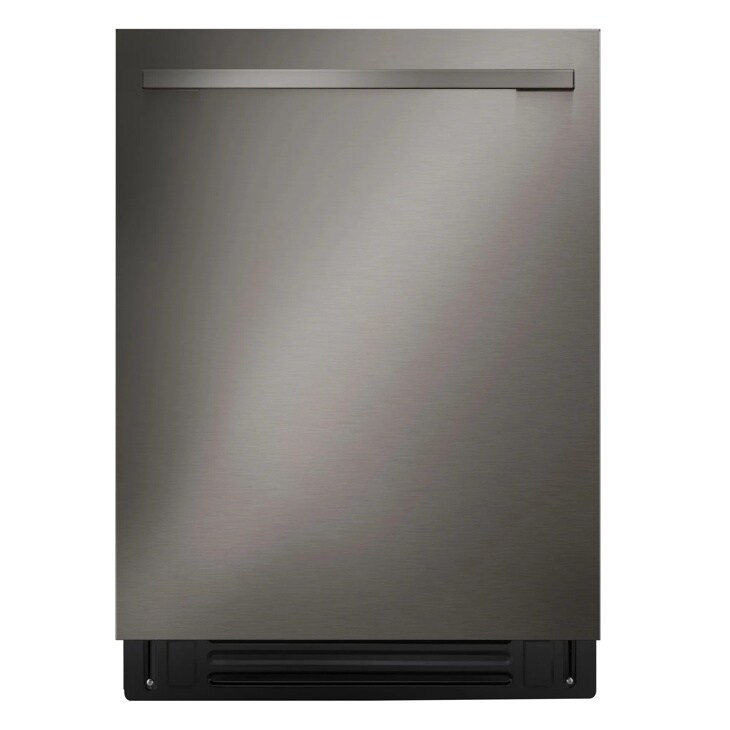 30 cu. ft. Smart Refrigerator with Exterior Water Dispenser and Craft Ice™ with Slide-in Electric Range and FlushFit™ Top Control Dishwasher Kitchen Package in Black Stainless Steel
LRMDS3006D_LSEL6335ZE_LDNTM545D
