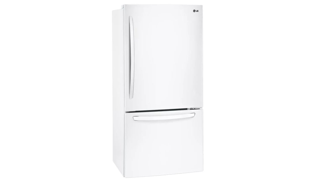 White refrigerator bottom deals freezer