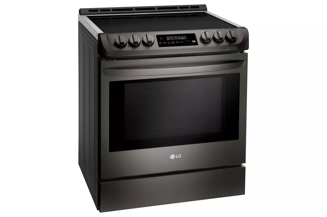 LG LRE3061BD: 6.3 cu. ft. Electric Single Oven Range with EasyClean®