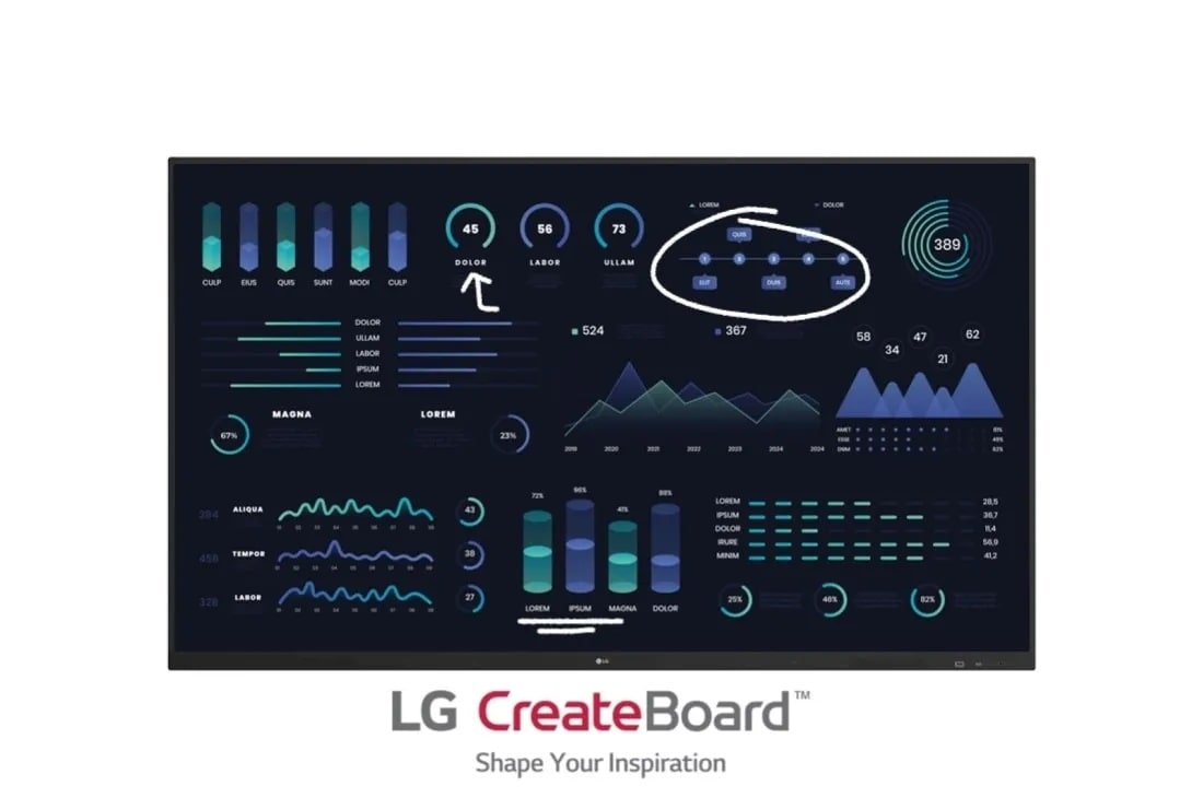 65” IR Multi-Touch Point UHD IPS Digital Display | LG US Business