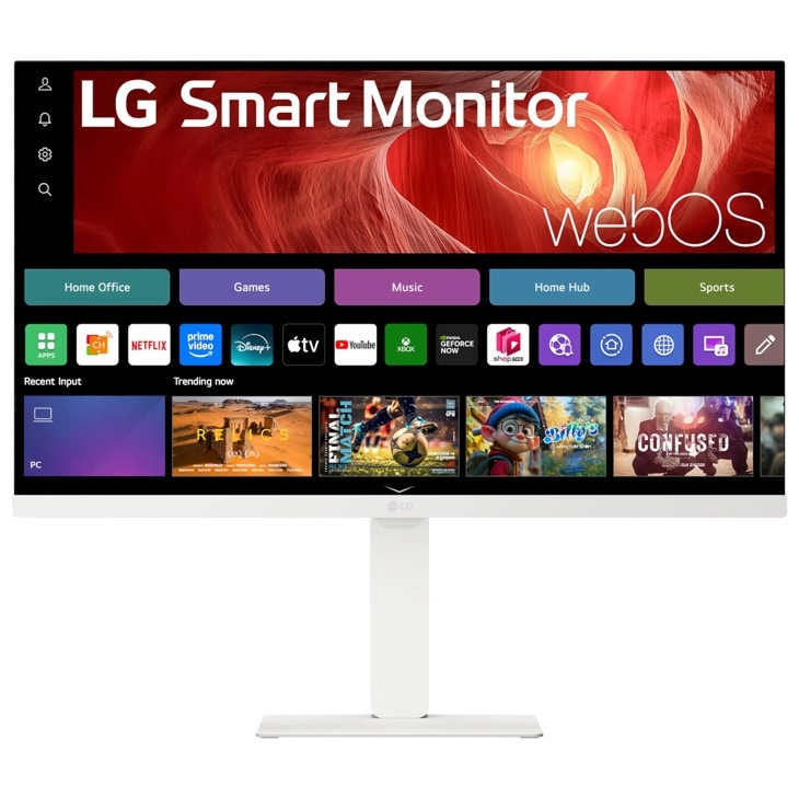 27 inch 4K UHD webOS Smart Monitor with USB Type-C PD 65W 27U730SA-W