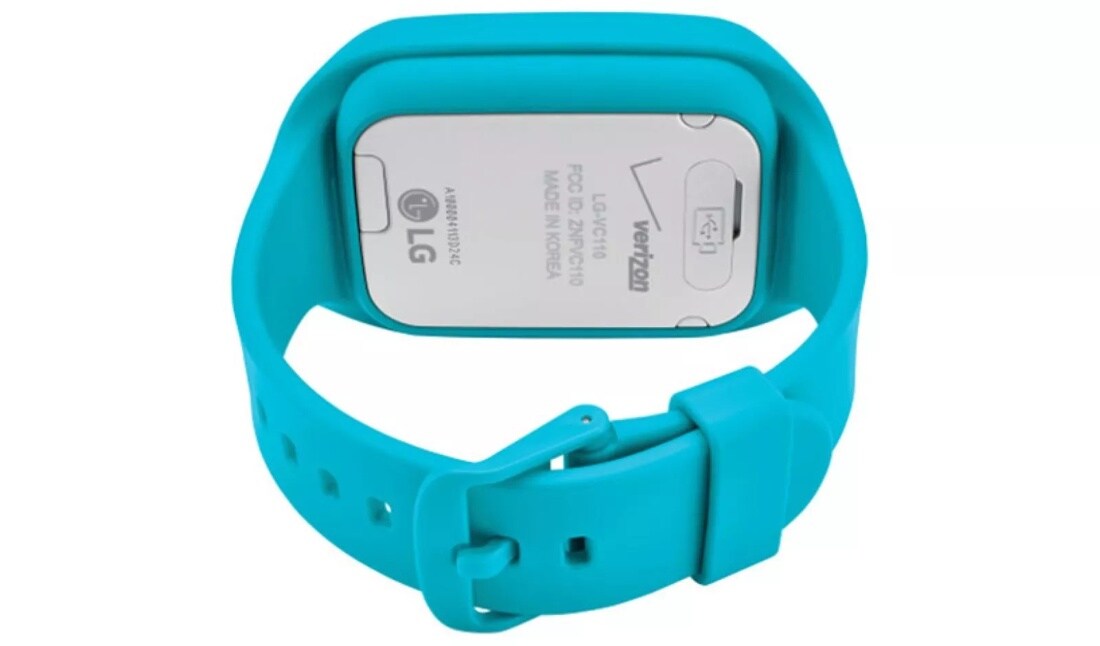 LG GizmoPal Verizon: Blue Kid-Friendly Wearable LG USA