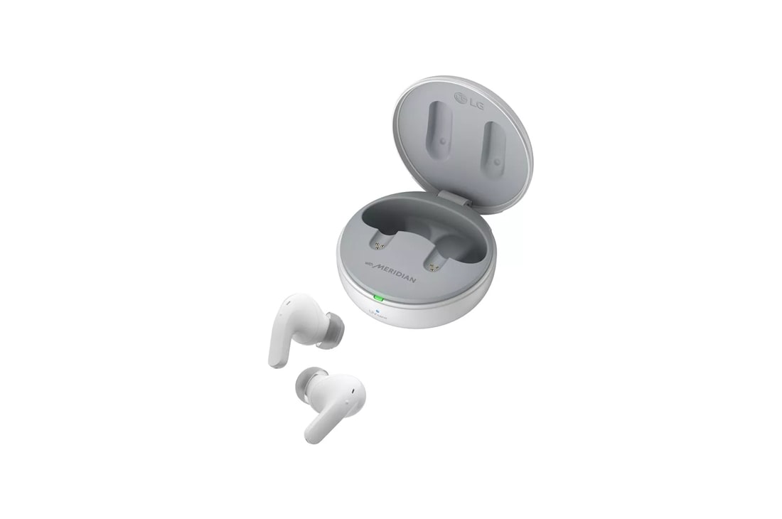 LG Tone Free DT90Q écouteurs Bluetooth Intra-Auriculaires avec Dolby Atmos,  Technologie MEDIRIAN, ANC (Réduction sonore Active), UVnano+, Noir.