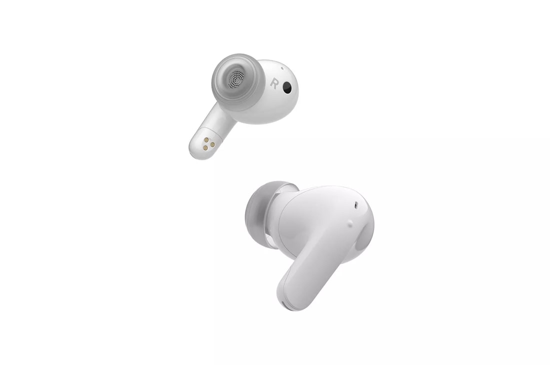 LG TONE Free ® T90 Dolby Atmos® with Dolby Head Tracking™ True Wireless  Bluetooth Earbuds, White