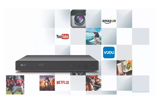 LG BMP35: Blu-ray Disc™ Player with Streaming Services and