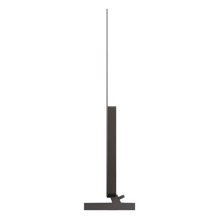 77-Inch LG OLED TV OLED77B6GUA - Side Profile showing ultra-thin design with stand base