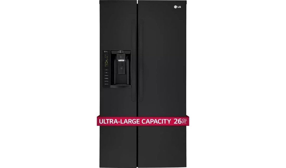 LG LSXS26336B Ultra Capacity SideBySide Refrigerator LG USA