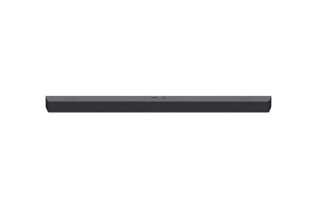 LG S95QR Soundbar horizontal placement 