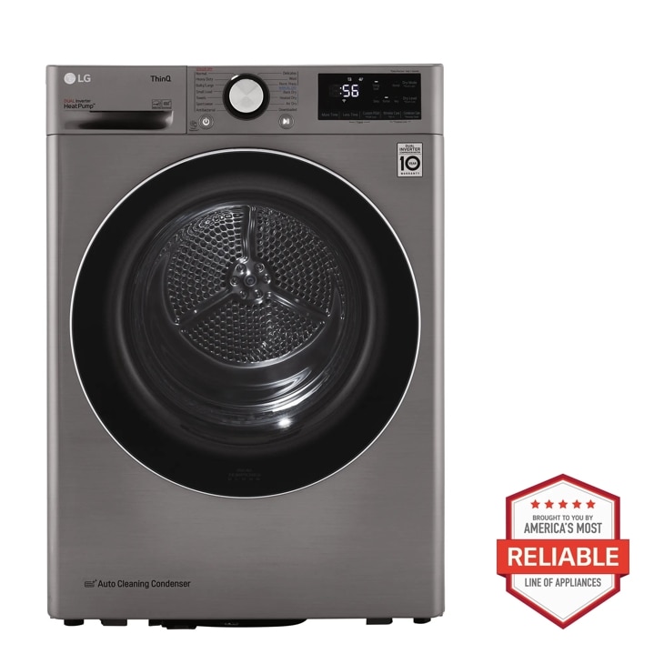 4.2 cu.ft. Compact Front Load Dryer - DLHC1455V | LG USA