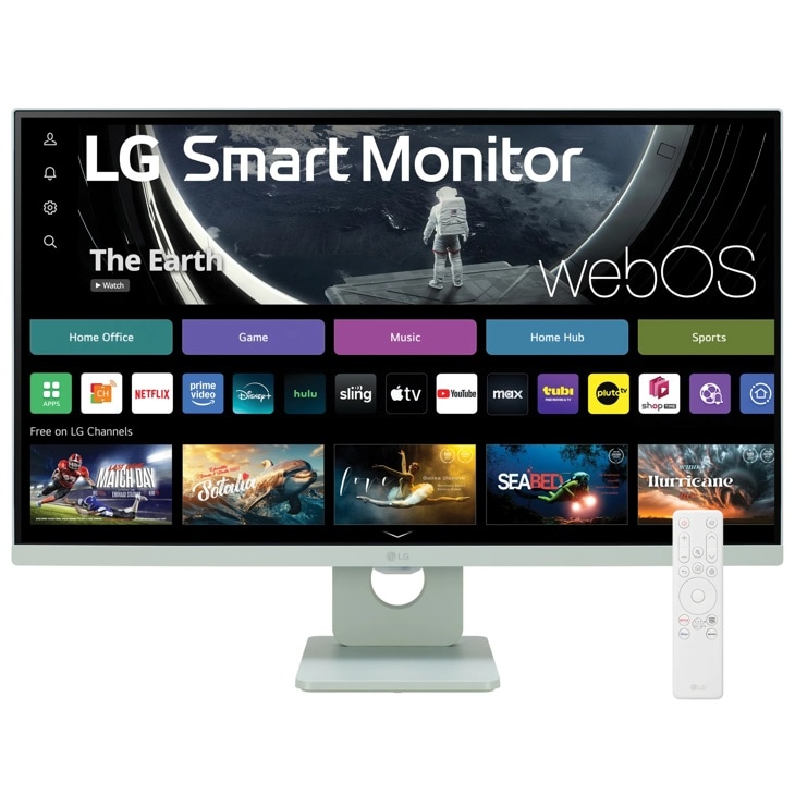 27" Full HD IPS MyView Smart Monitor with webOS and Built-in Speakers
