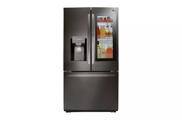 茶掛5 LG LFXC22596D: 22 cu. ft. InstaView™ Door-in-Door® Counter