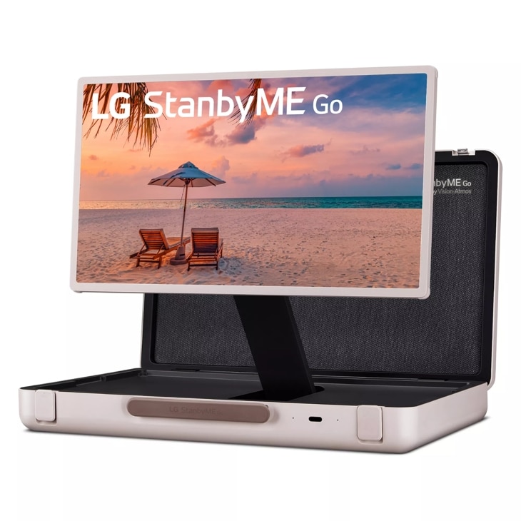 LG Stanbyme Go, el único Smart TV portátil y táctil<sup>(1)</sup