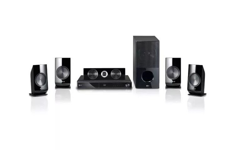 3D-Capable Blu-ray Disc&trade  Home Theater System with Smart TV