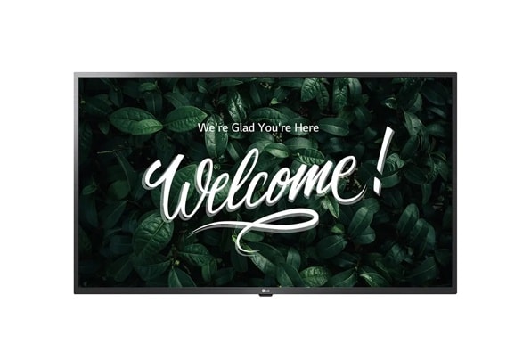 front view with inscreen