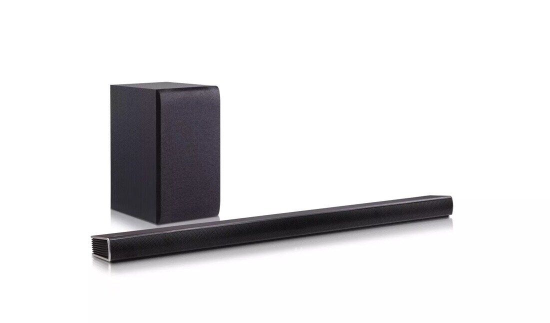 320W 2.1ch Sound Bar with Wireless Subwoofer and Bluetooth® Connectivity