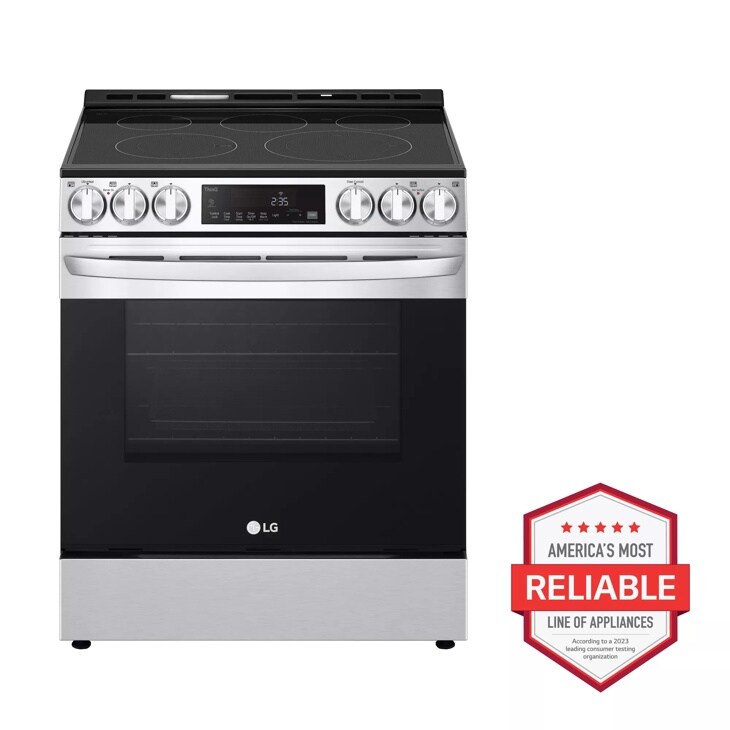 6.3 cu ft. Smart Electric Slide-in Range with Convection Air Fry & EasyClean