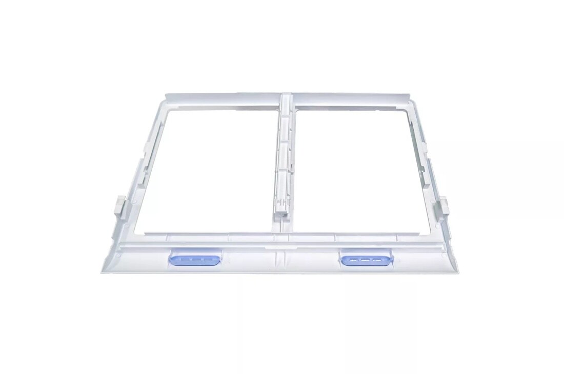 Front view of the LG Refrigerator Drawer Cover - 3551JJ1005X. 