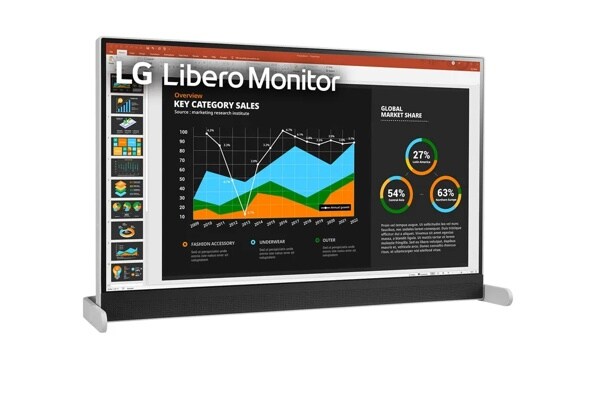 LG Libero Monitor 27BQ70QC-S 液晶モニター 27bq70qc-s | 27-inch QHD Libero Monitor with Detachable Full HD