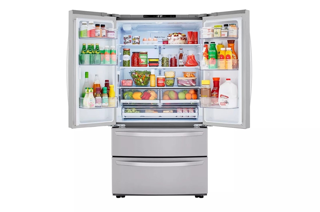 LG 23 cu. ft. Smart 4-Door French Door Refrigerator - LRMVC2306D