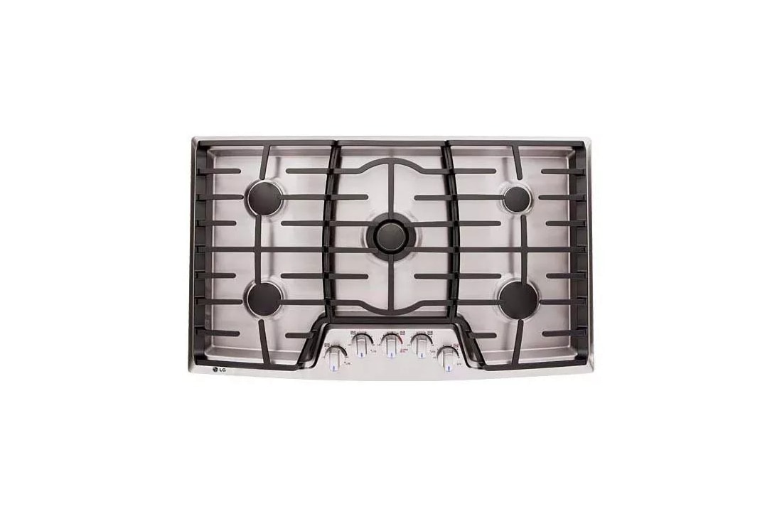 36” Gas Cooktop with the Professional Look of Stainless Steel