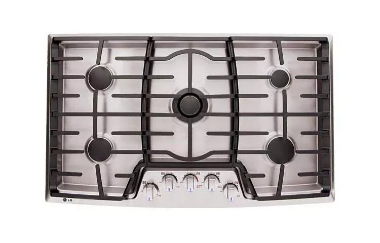 36” Gas Cooktop with the Professional Look of Stainless Steel