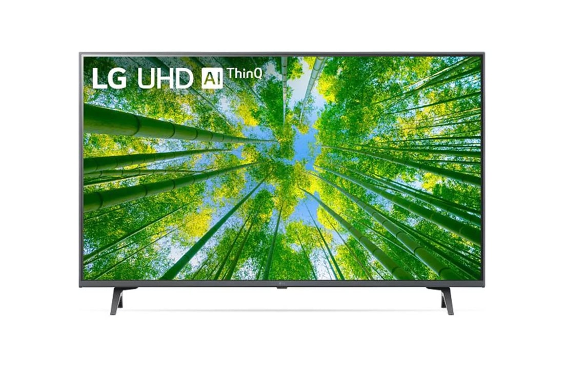 LG 43 Inch Class UQ8000 AUB series LED 4K UHD Smart webOS 22 w/ ThinQ AI TV