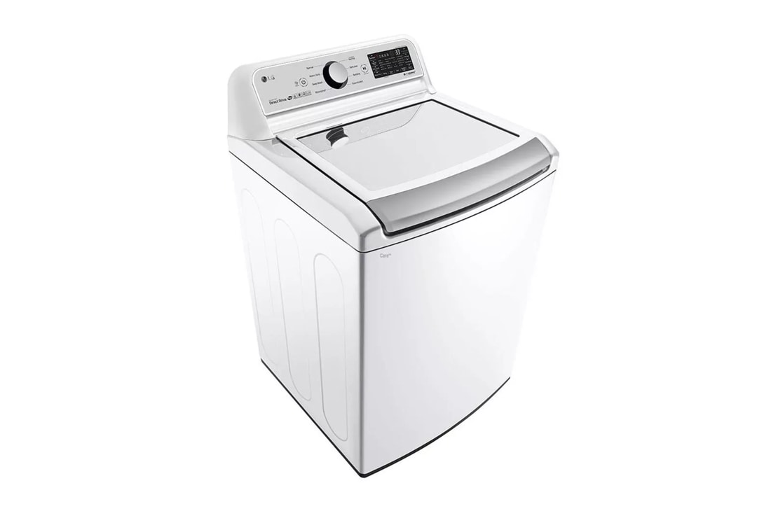 LG ColdWash 5-cu ft High Efficiency Impeller Top-Load Washer (White) ENERGY  STAR in the Top-Load Washers department at