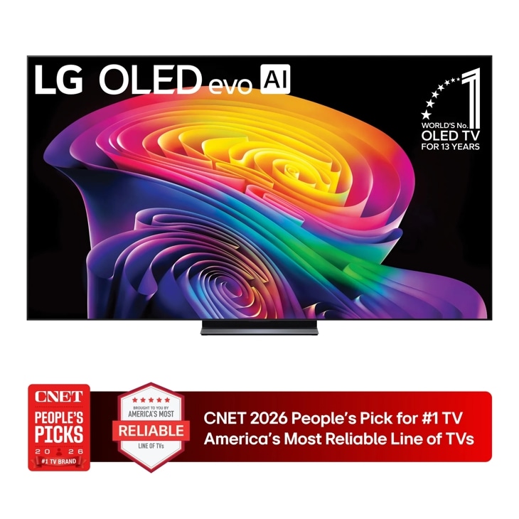 LG 83" Class OLED evo AI C6H 4K Smart TV 2026
