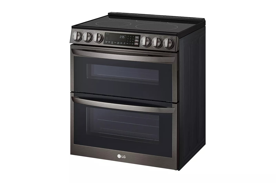 LG Electric Double Oven Slide-In Range