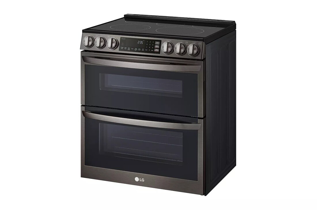 7.3 cu. ft. Smart InstaView® Electric Double Oven Slide-in Range with ProBake® Convection, Air Fry, and Air Sous Vide