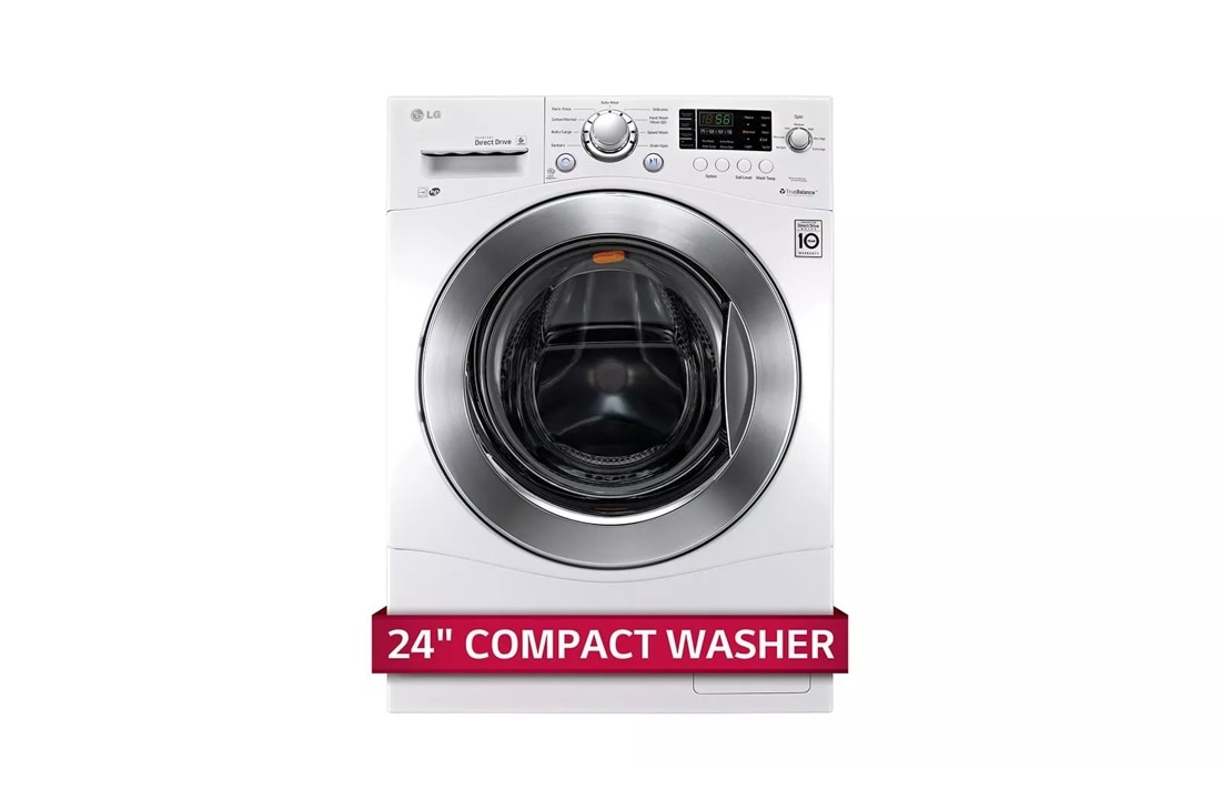 2.3 cu. ft. Large Capacity 24” Compact Front Load Washer