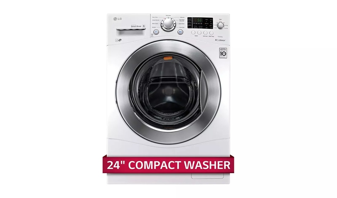 2.3 cu. ft. Large Capacity 24” Compact Front Load Washer