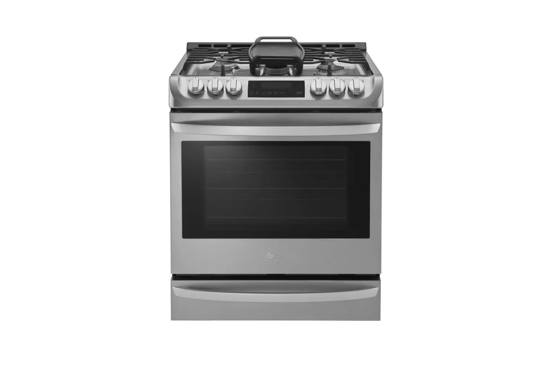 LG LSG4513ST 6.3 cu. ft. Gas Single Oven Slide-in Range with ProBake Convection® and EasyClean®
