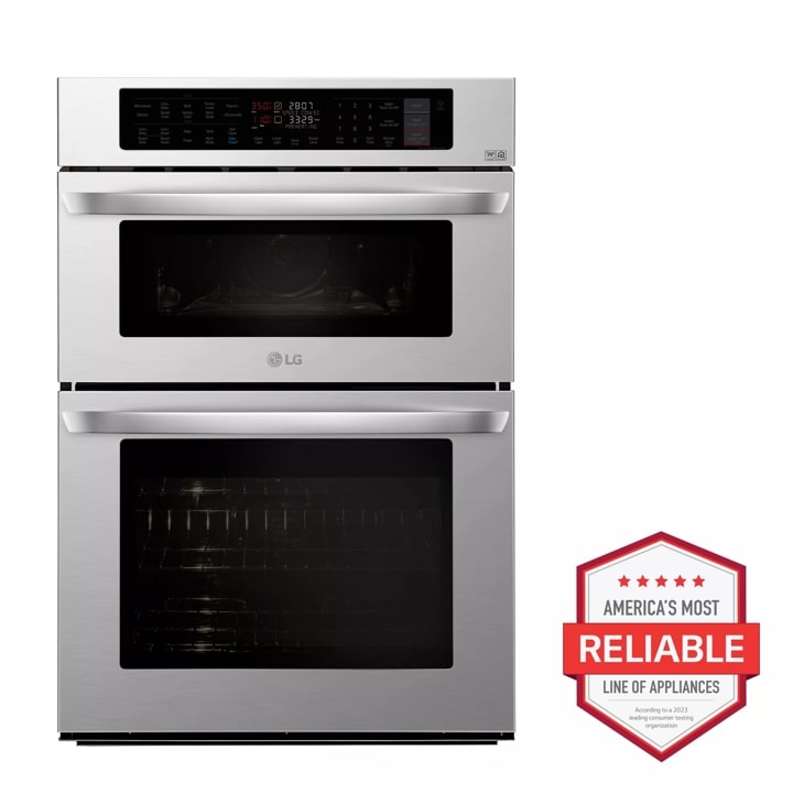 Best double wall oven with deals microwave